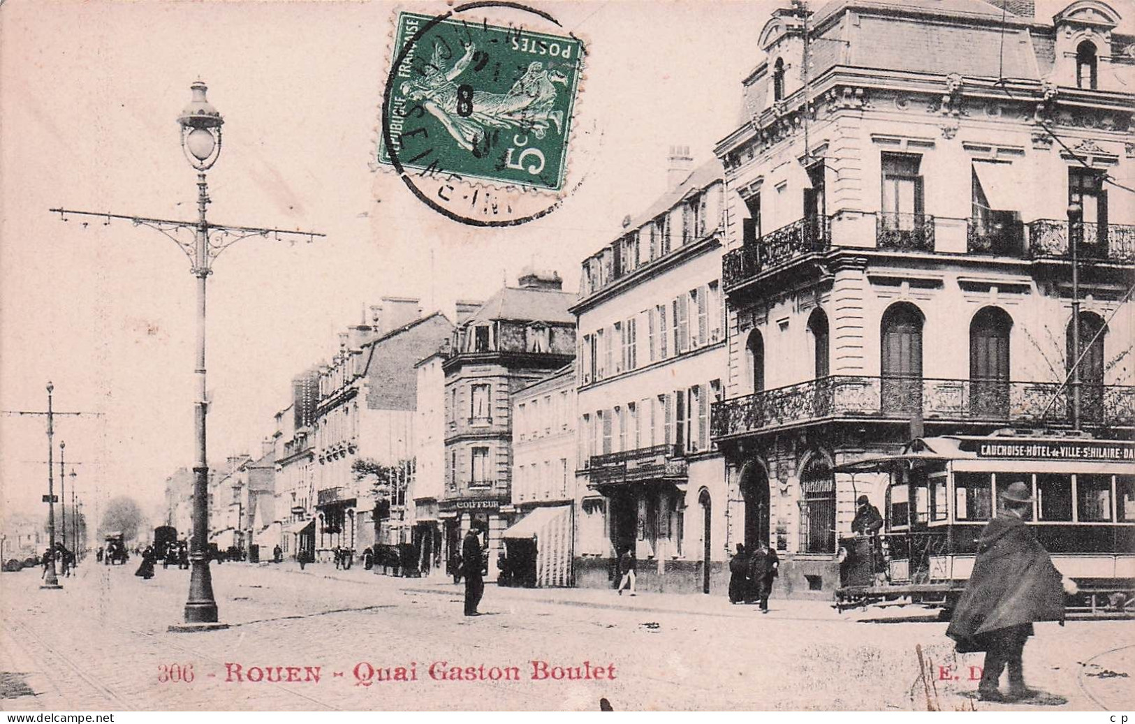 Rouen -  Qaui Gaston Boulet -  CPA °J - Rouen