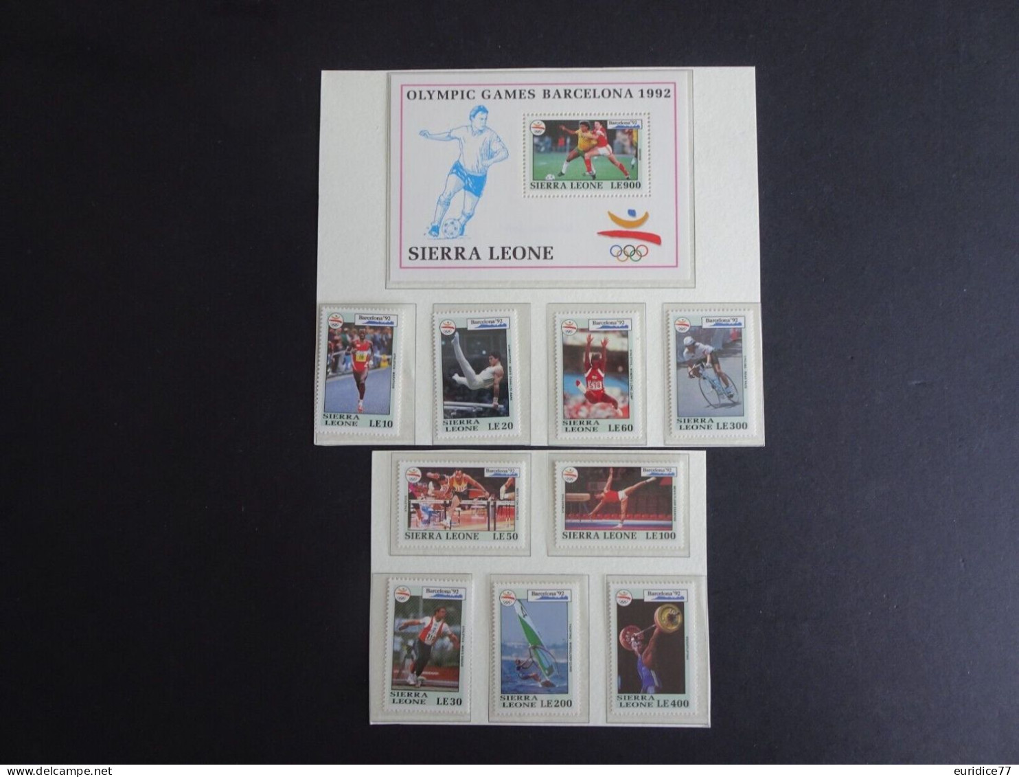 Sierra Leone 1992 - Olympic Games Barcelona 92 Mnh** - Ete 1992: Barcelone