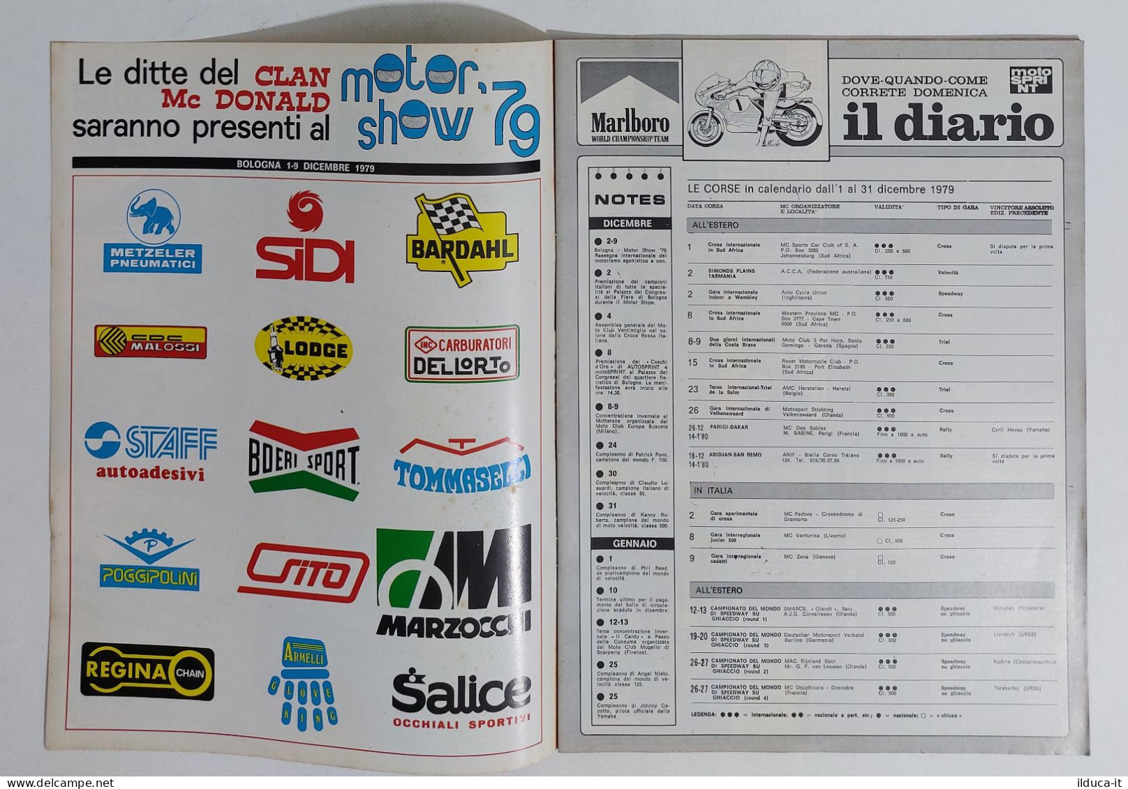 54040 Motosprint 1979 A. IV N. 48 - Yamaha XS-500 / Cecotto - Motores