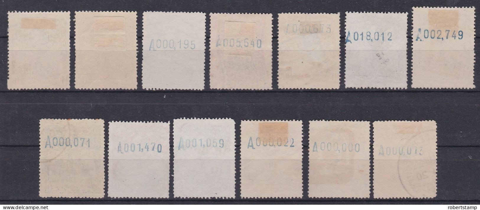 ESPAÑA 1920 - UPU Congress Complete Set Used Edifil Nº 297/309º - Used Stamps