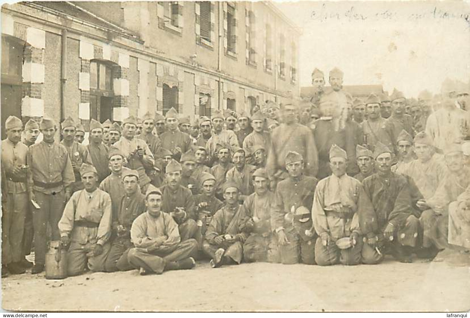 Militaires- Ref E111-carte Photo -militaires -militaria - Angouleme -charente - - Angouleme