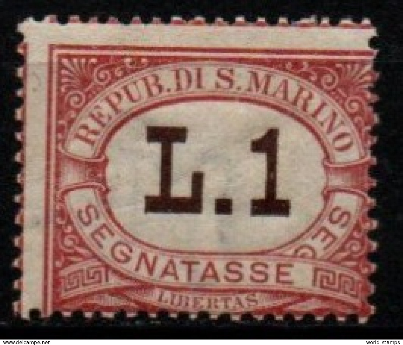 SAINT-MARIN 1897-1919 * - Timbres-taxe