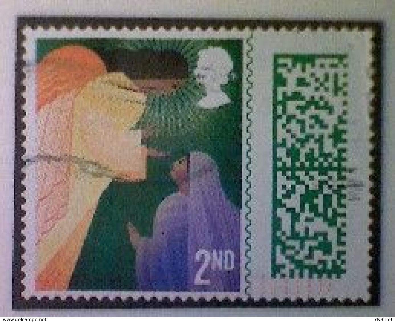 Great Britain, Scott #4293, Used (o), 2022, Christmas: The Annunciation, 2nd, Multicolored - Unclassified