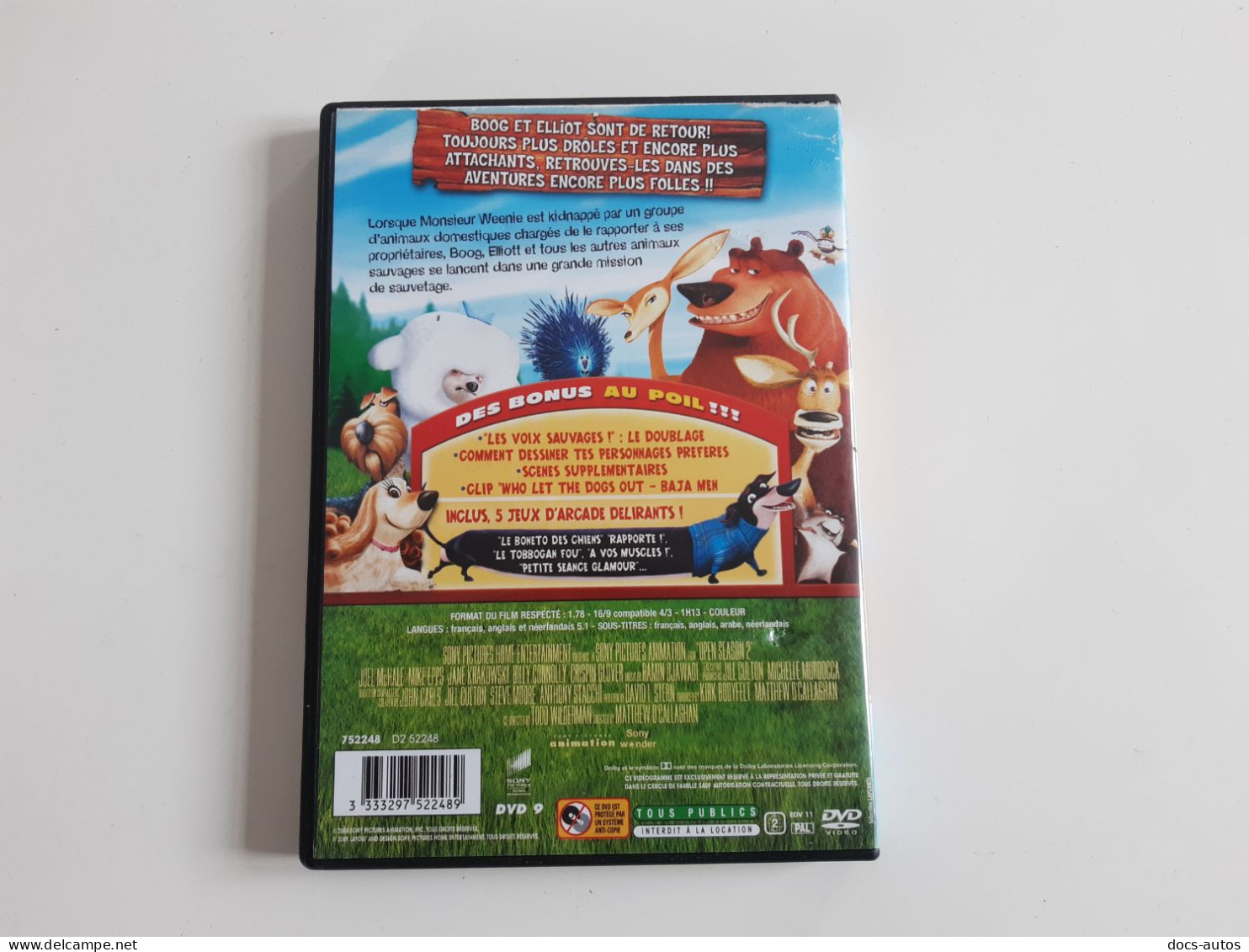 DVD Les Rebelles De La Forêt 2 - Cartoons