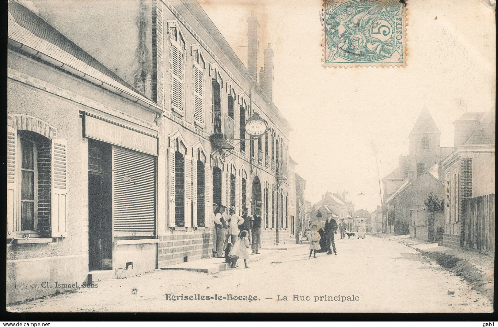 89 --- Egriselle - Le - Bocage --- La Rue Principale - Egriselles Le Bocage