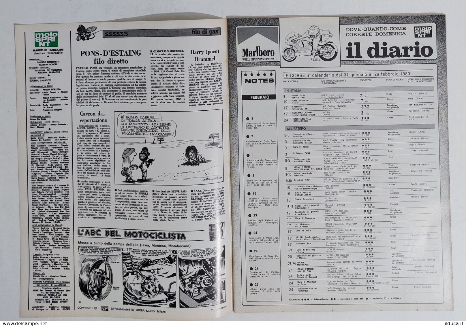 54047 Motosprint 1980 A. V N. 5 - Kawasaki Z1000 ST / Yamaha 320 - Moteurs