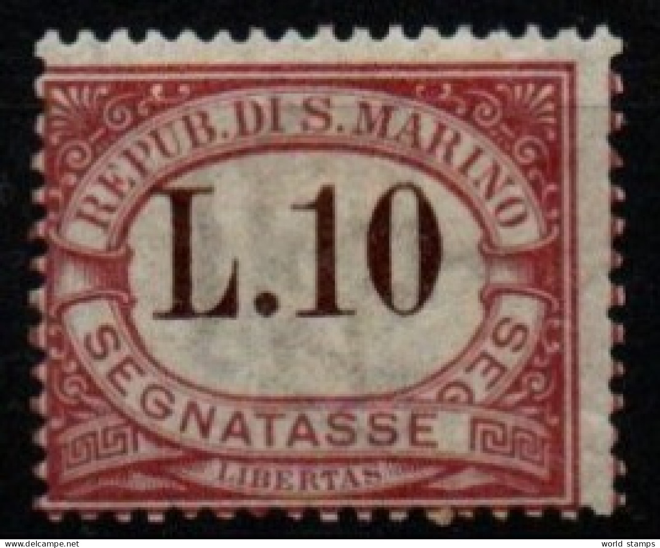 SAINT-MARIN 1897-1919 * - Postage Due