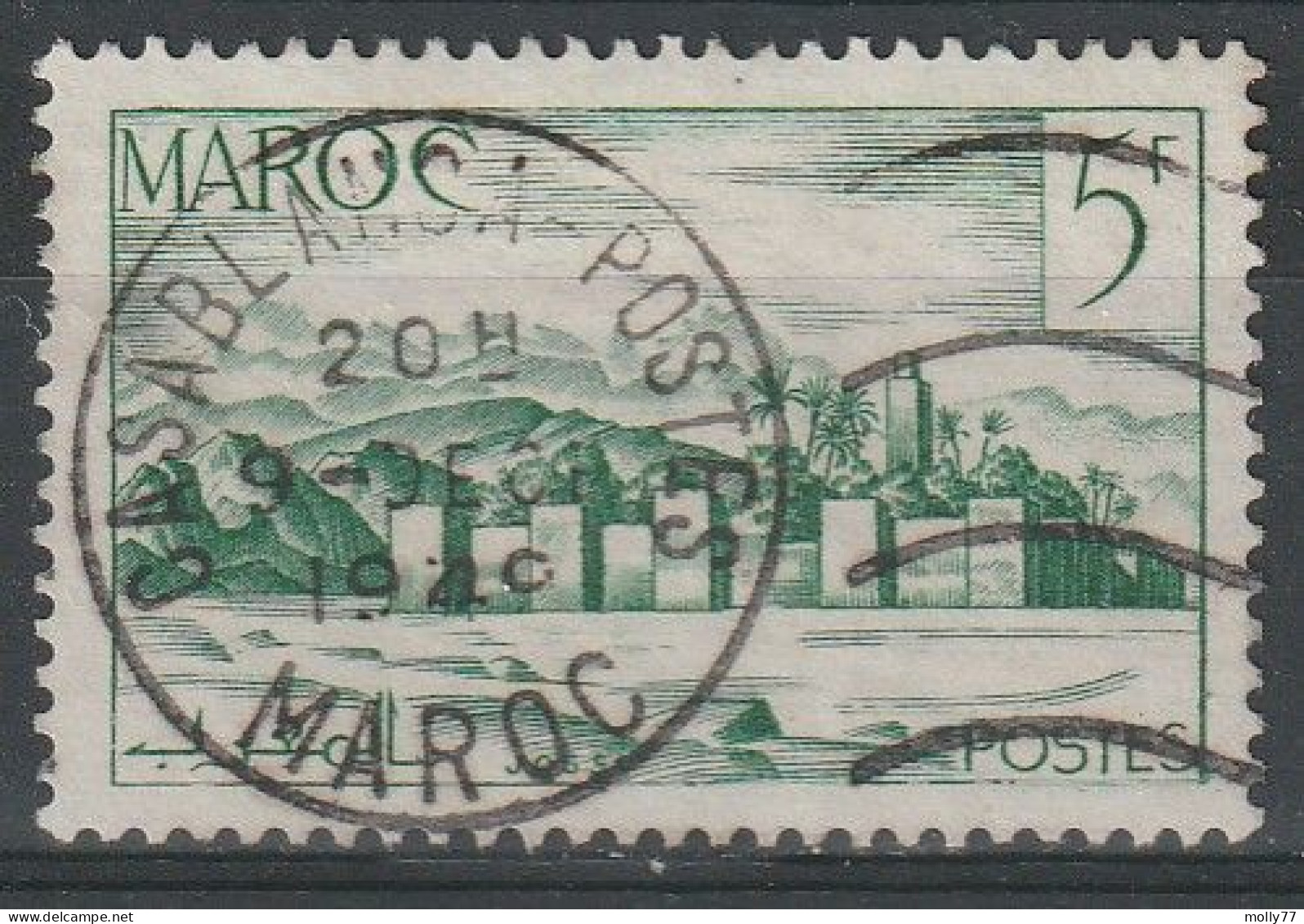 Maroc N°257A - Usati