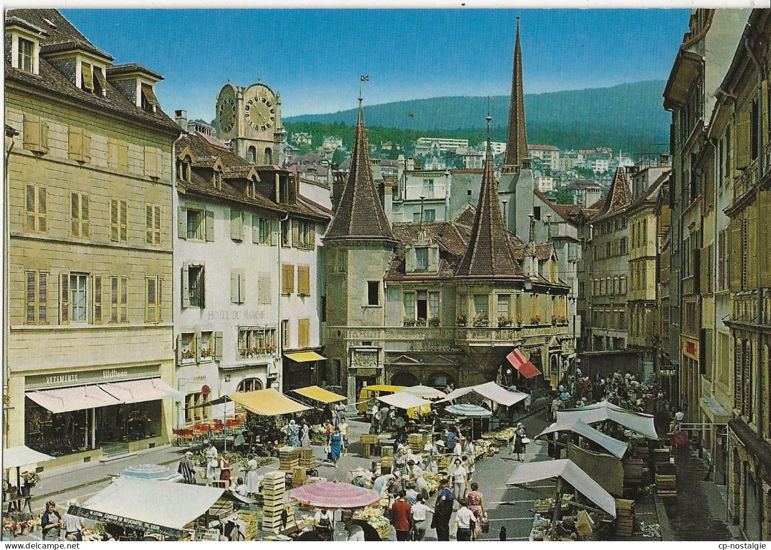 NEUCHATEL PLACE DU MARCHE - Neuchâtel