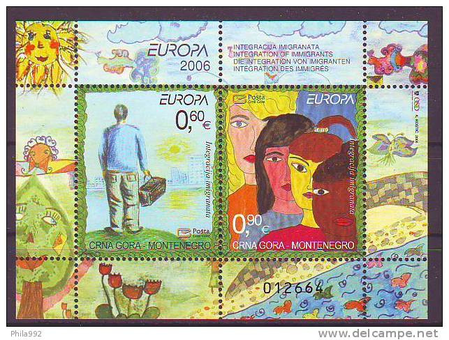 Montenegro 2006 EUROPA CEPT  Mi.No. Bl.5 MNH - Montenegro