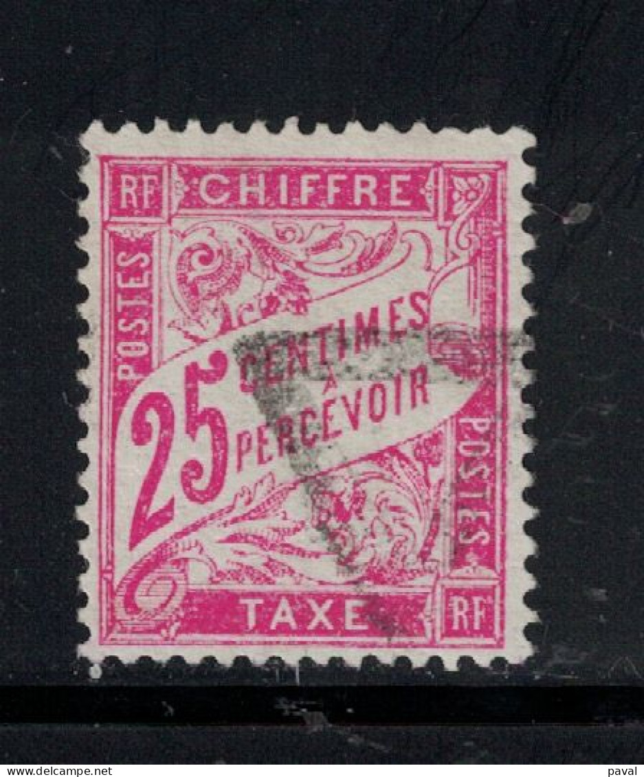 TAXE N°32, OBLITERE, TYPE DUVAL,  FRANCE.1893/1935 - 1859-1959 Gebraucht