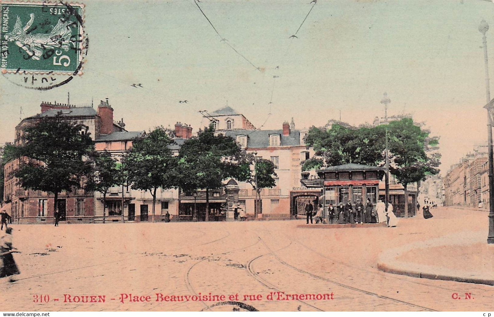 Rouen - Place Beauvoisine - CPA °J - Rouen