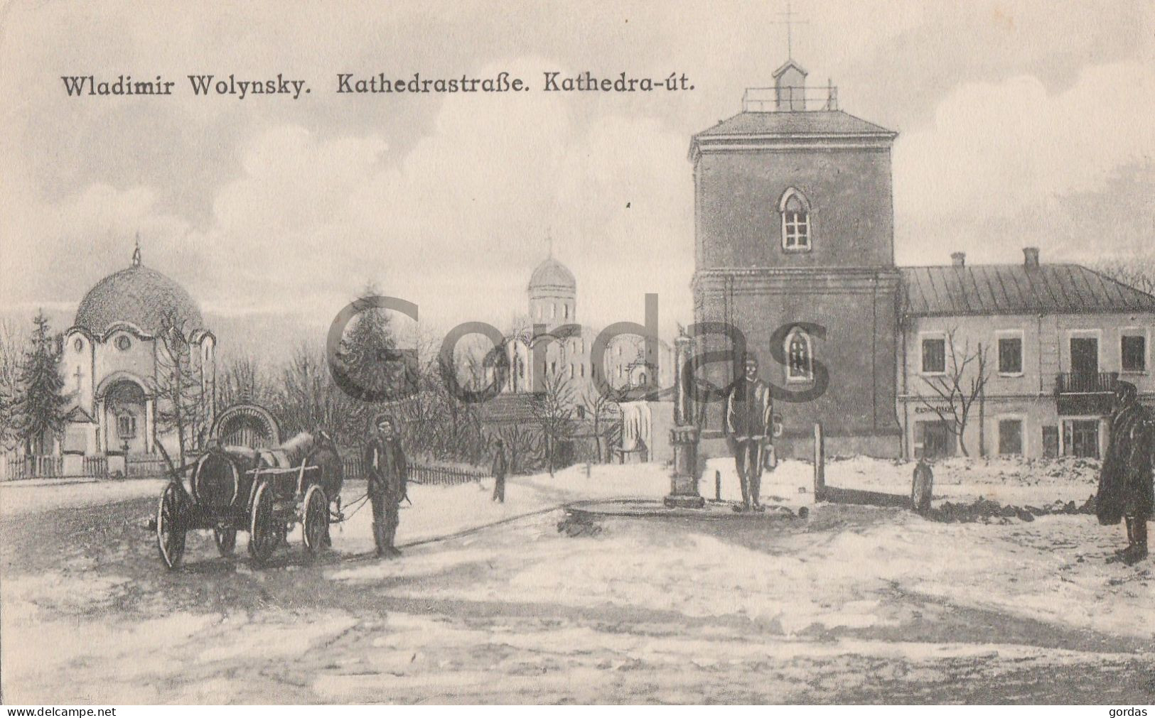 Ukraine - Volodimir Wolynsk - Wladimir Wolynsky - Kathedralstrasse - Ucrania