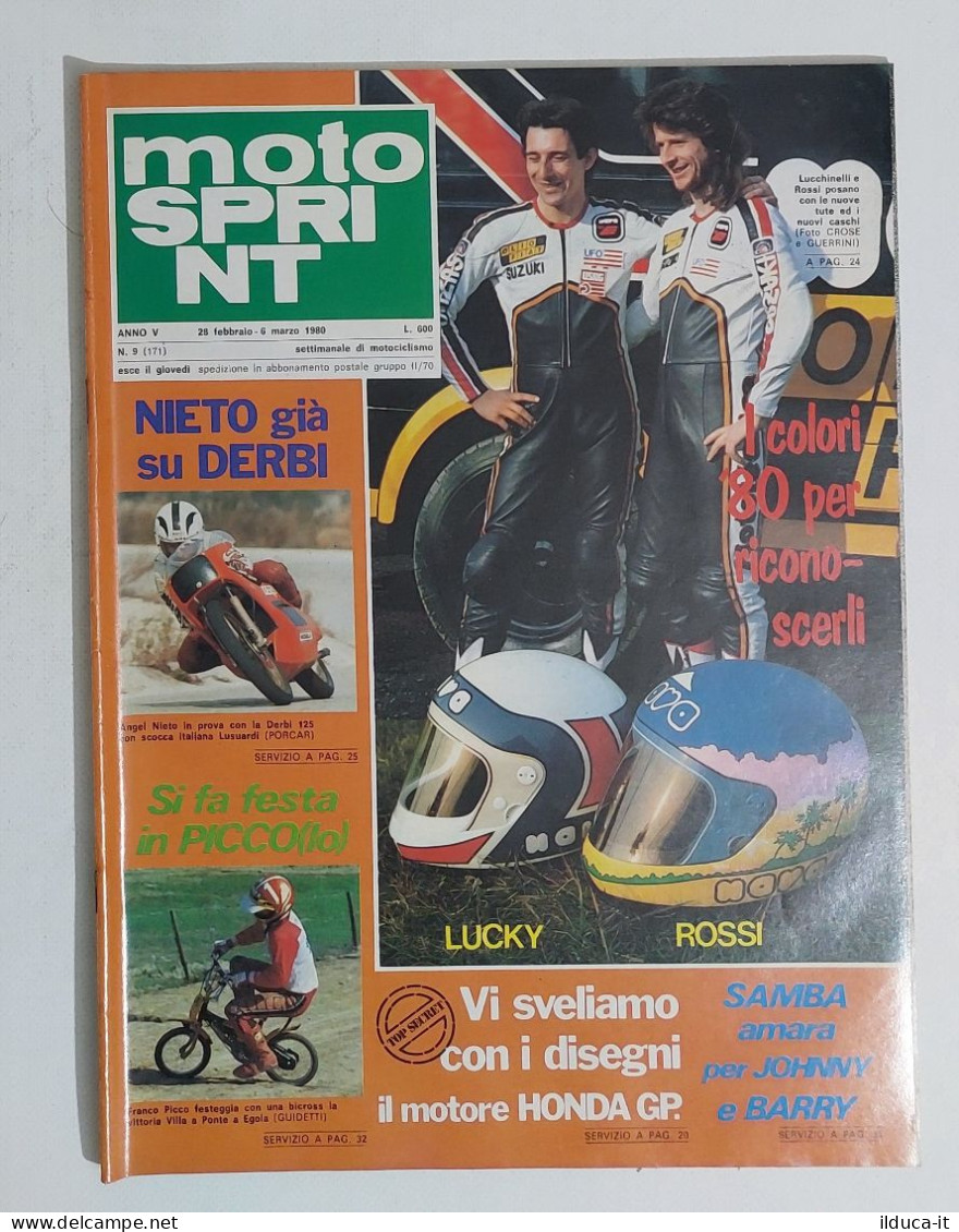 54054 Motosprint 1980 A. V N. 9 - Laverda 125 LZ / Supercross Marelli - Moteurs