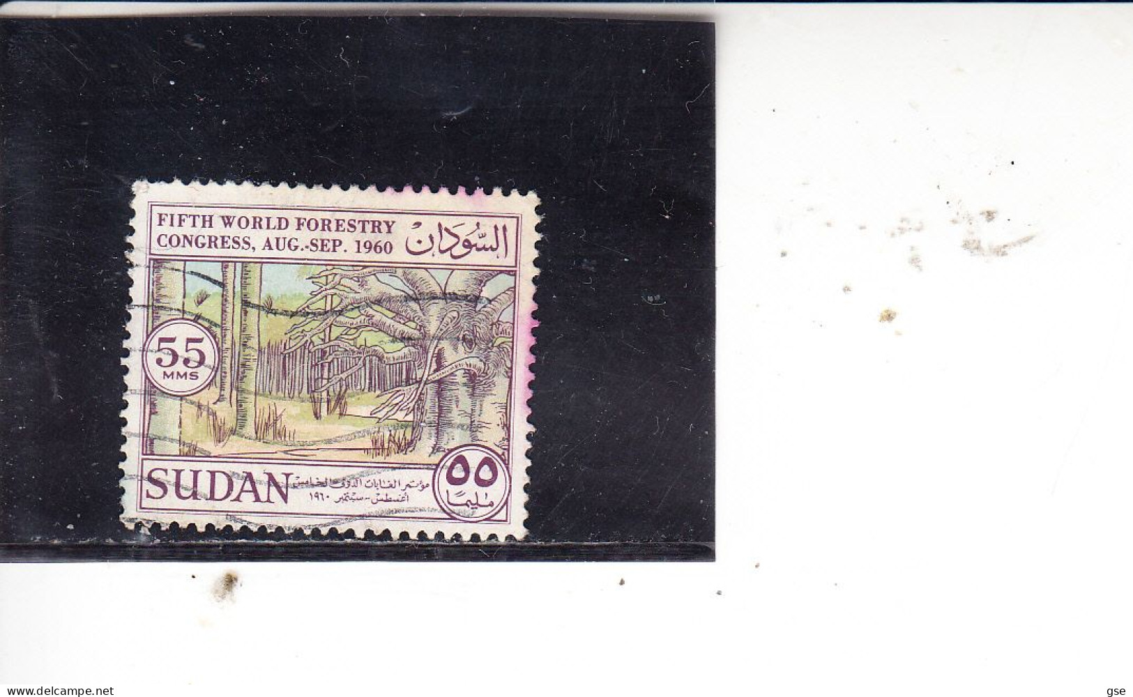 SUDAN  1960 - Yvert  133° - Foreste - Sudan (1954-...)