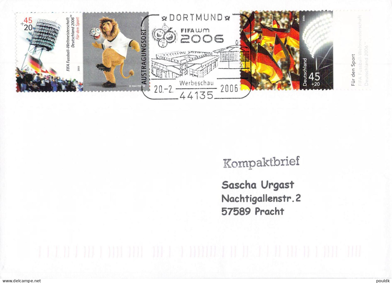 FIFA World Cup in Football in Germany 2006 - 11 covers. Postal weight approx 0,09 kg. Please read Sales Conditions under