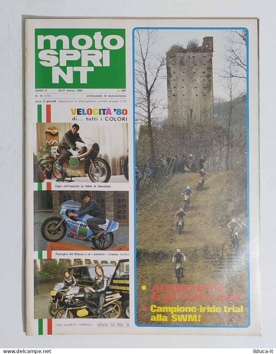 54057 Motosprint 1980 A. V N. 12 - Maer 125 Cross - Moteurs