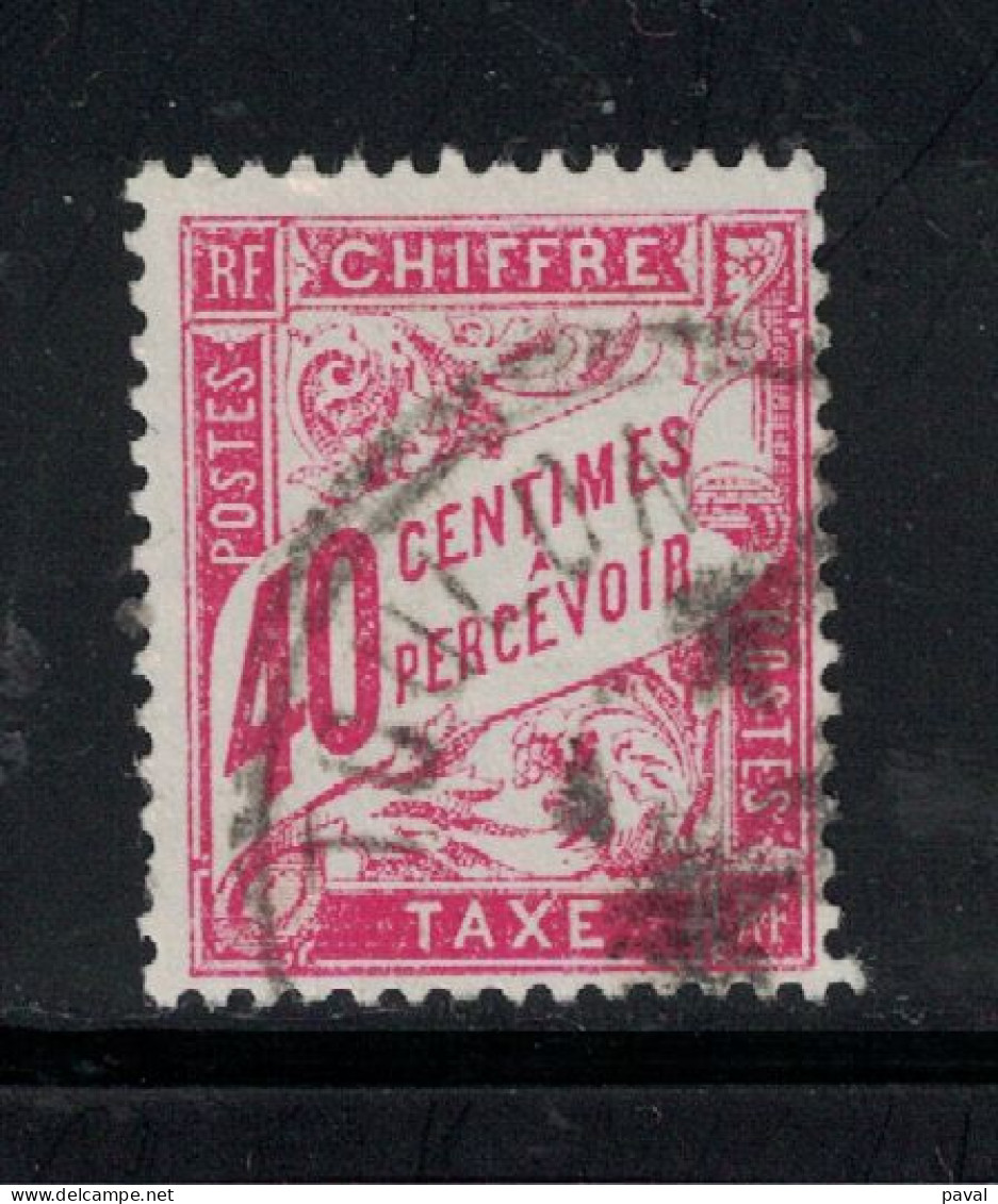 TAXE N°35, OBLITERE, TYPE DUVAL,  FRANCE.1893/1935 - 1859-1959 Oblitérés