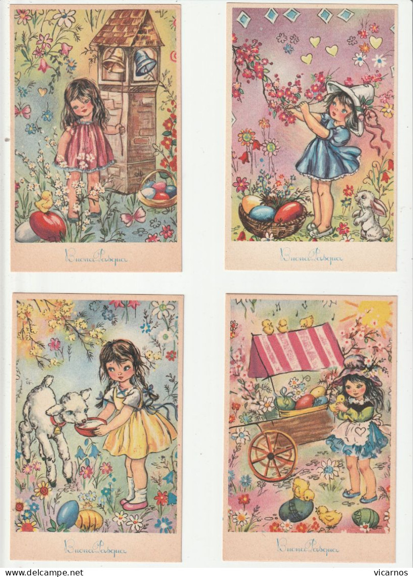 CP BUONA PASQUA ENFANT Serie De 6 Cartes - 5 - 99 Postcards