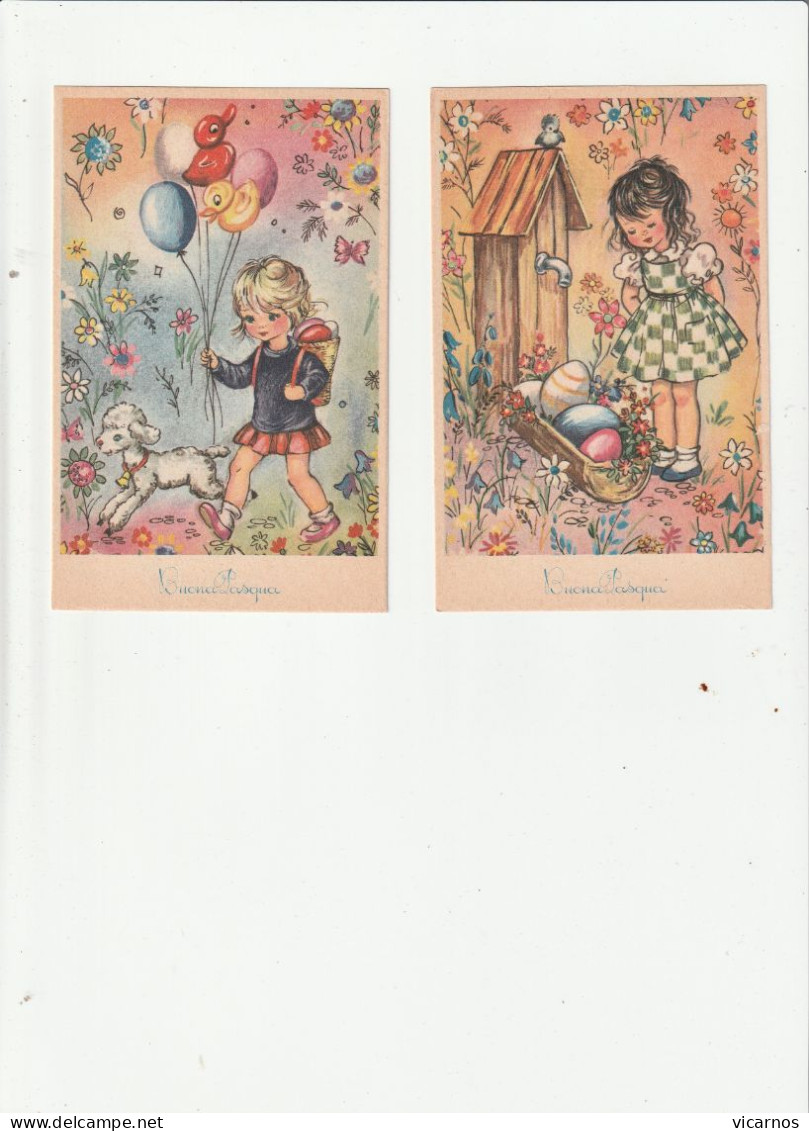 CP BUONA PASQUA ENFANT Serie De 6 Cartes - 5 - 99 Karten