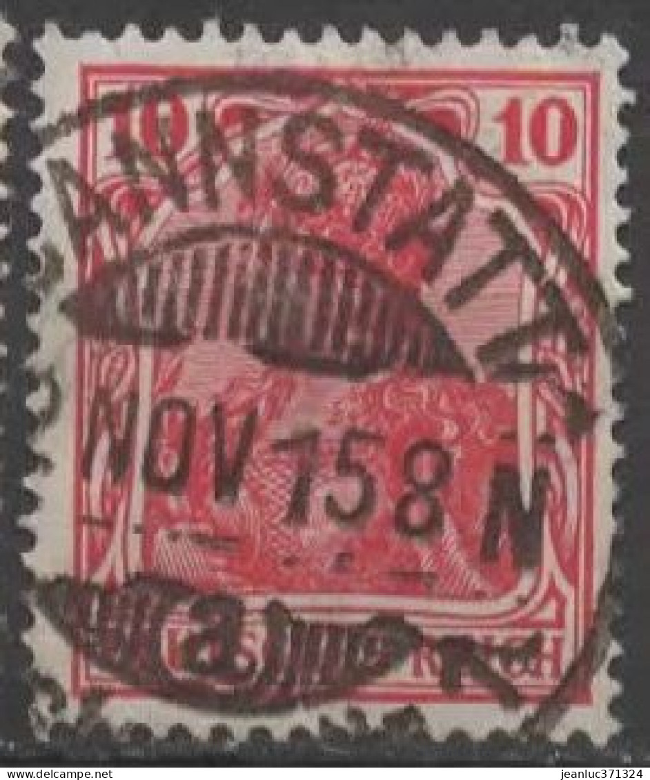 ALLEMAGNE EMPIRE N° 84 O Y&T 1905-1911 Germania - Usati