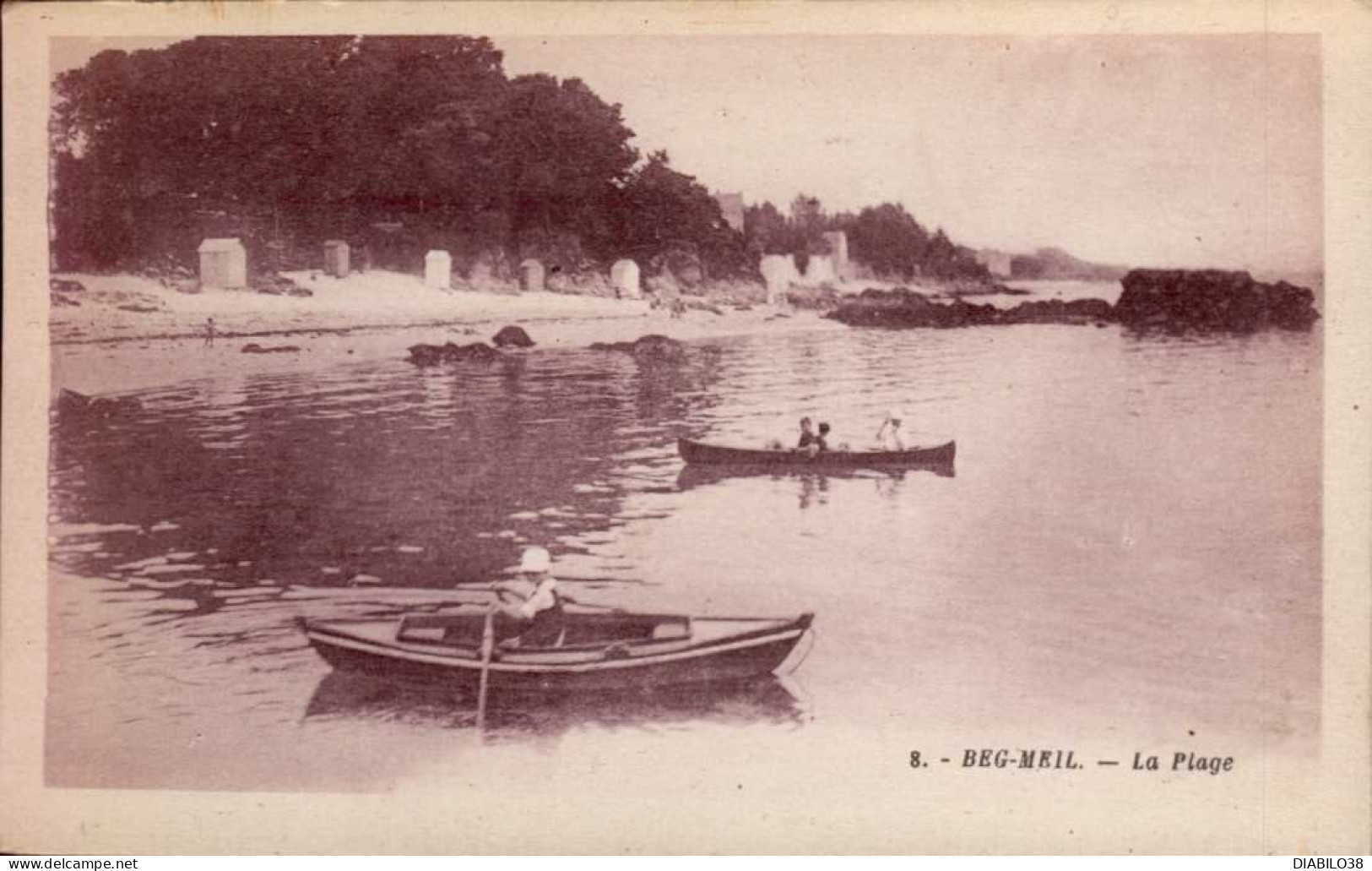 BEG MEIL   ( FINISTERE )   LA PLAGE - Beg Meil