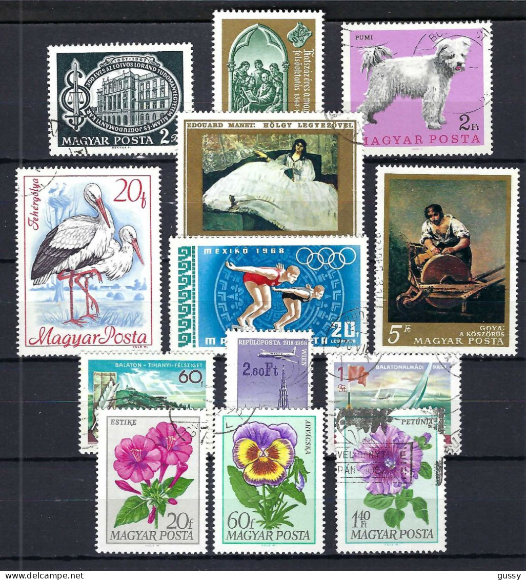 HONGRIE Ca.1967-68: Lot D'obl. - Used Stamps