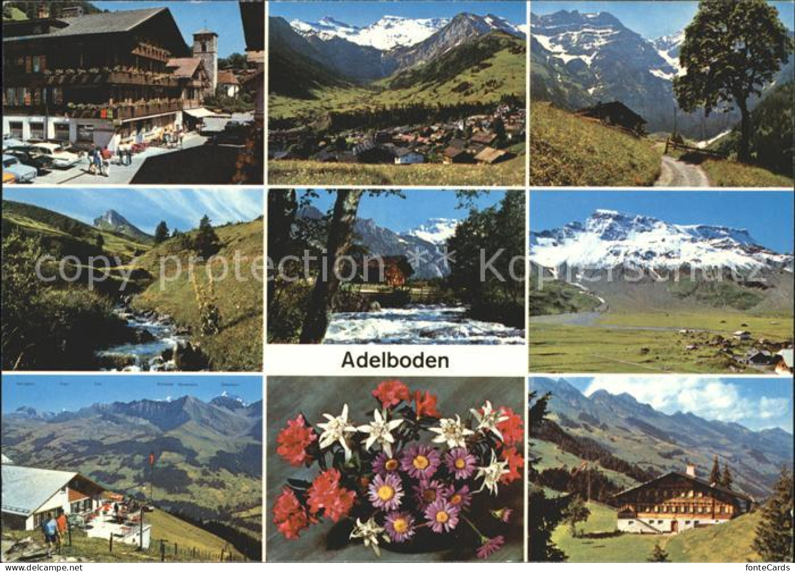 11864317 Adelboden Hotel Baeren Berghaus Ortsansicht Blume Adelboden BE - Autres & Non Classés