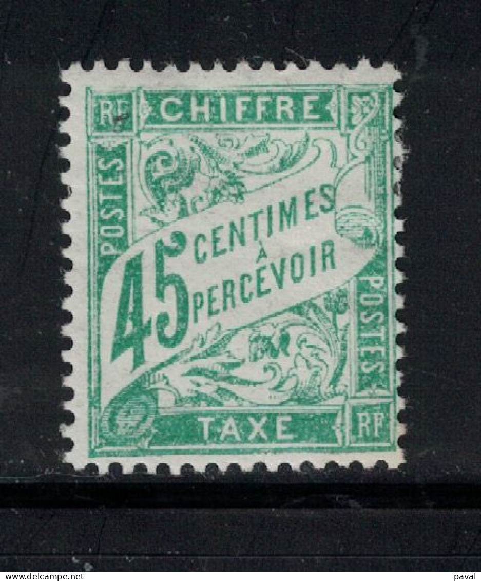 TAXE N°36, NEUF* MH, TYPE DUVAL,  FRANCE.1893/1935 - 1859-1959 Postfris