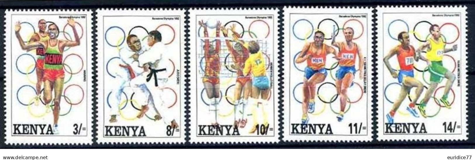 Kenia 1992 - Olympic Games Barcelona 92 Mnh** - Zomer 1992: Barcelona