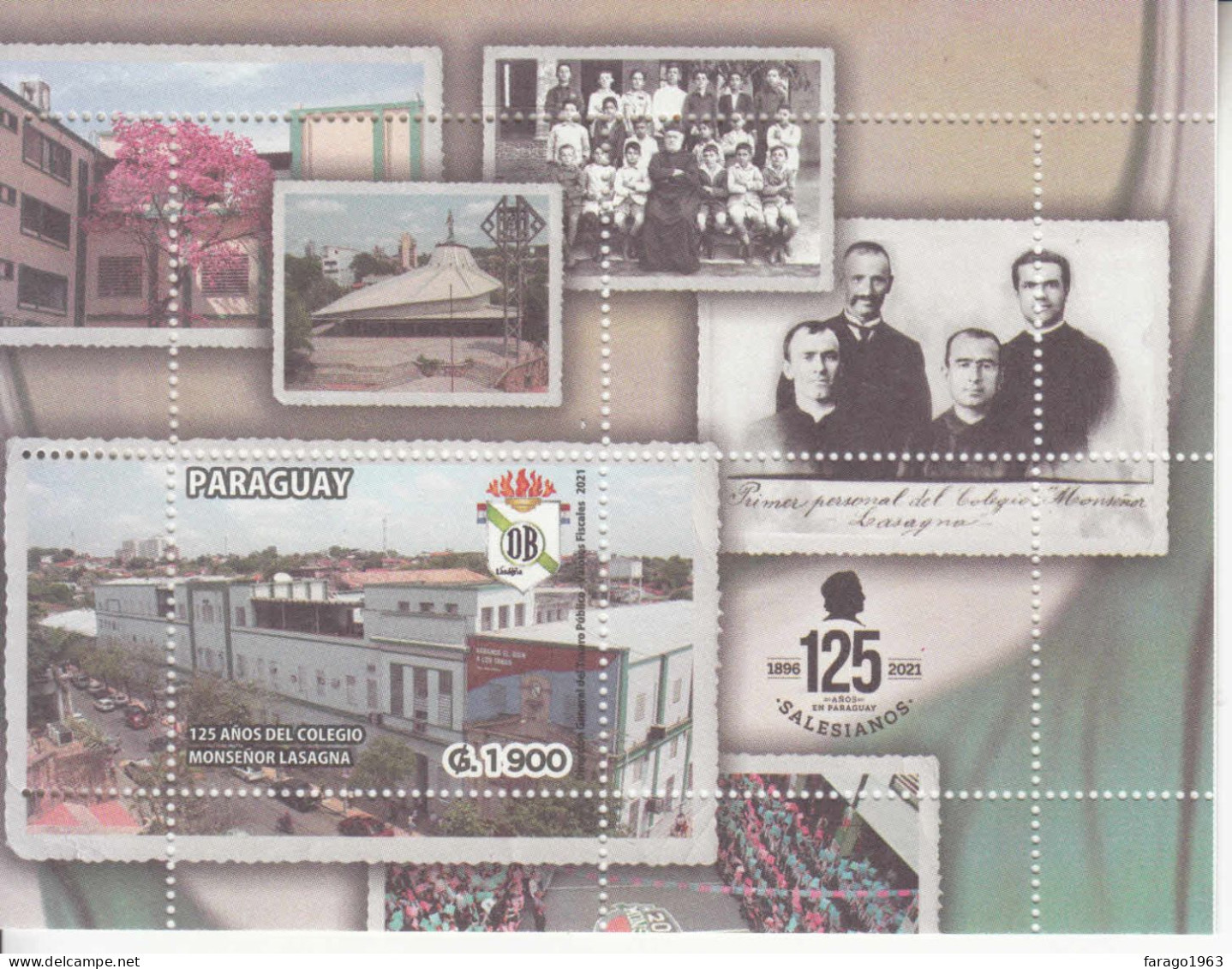 2021 Paraguay College Lasagna Souvenir Sheet MNH - Paraguay