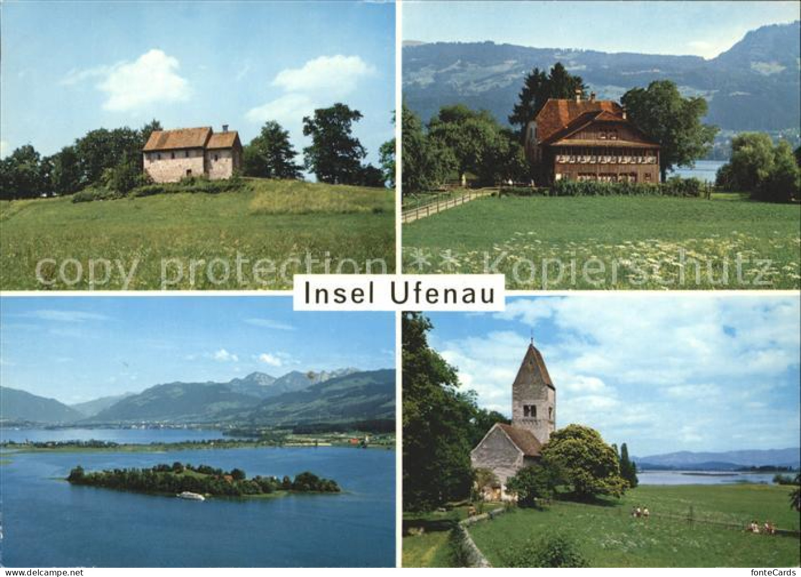 11864096 Insel_Ufenau_Ufnau_Zuerichsee_SZ Kapelle Gasthaus Kirche - Andere & Zonder Classificatie