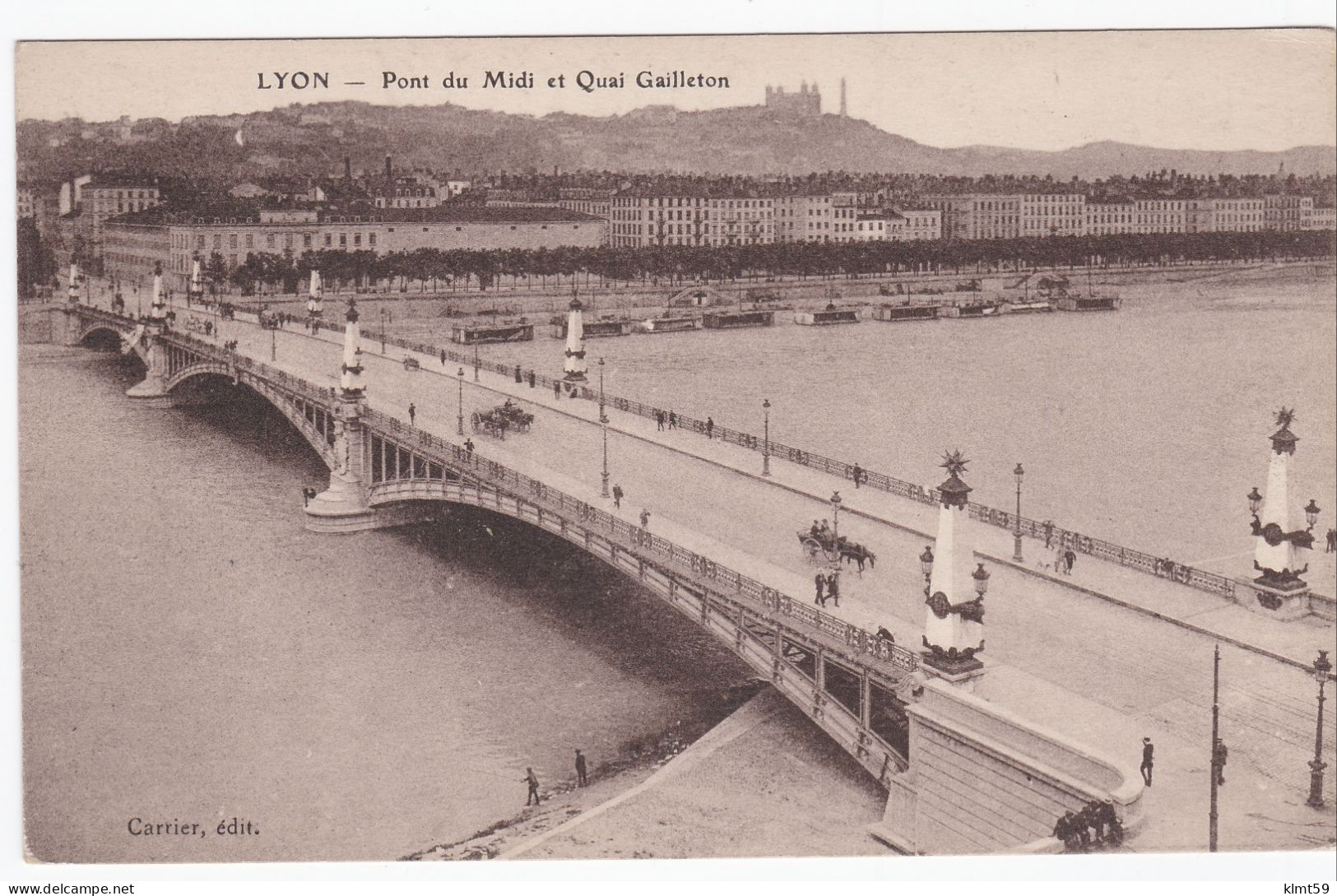 Lyon - Pont Du Midi Et Quai Gailleton - Lyon 2