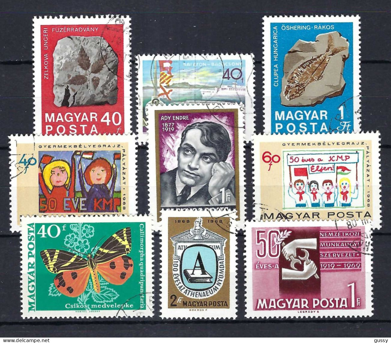 HONGRIE Ca.1968-69: Lot D'obl. - Used Stamps