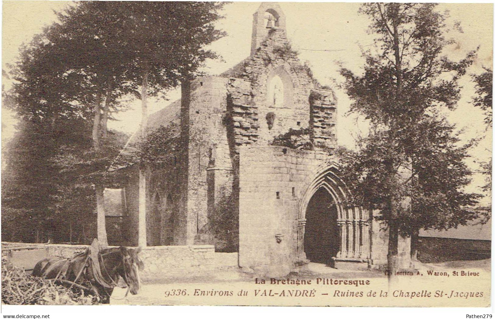 CPA FRANCE 22 COTE D'ARMOR PLENEUF-VAL-ANDRE - Ruines De La Chapelle Saint-Jacques - Pléneuf-Val-André