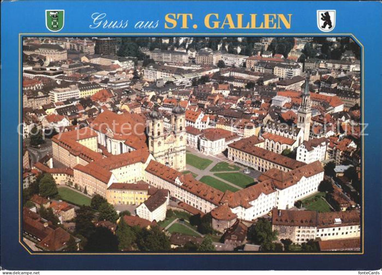 11863757 St Gallen SG Fliegeraufnahme St. Gallen - Autres & Non Classés
