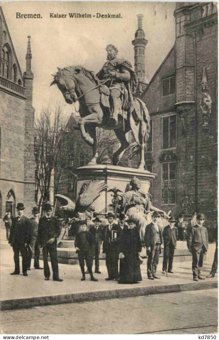 Bremen - Kaiser Wilhelm Denkmal - Bremen