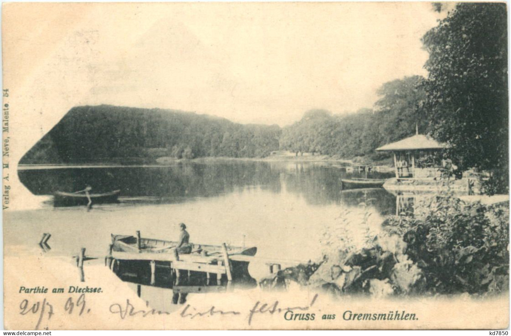 Gremsmühlen - Parthie Am Diecksee - Malente-Gremsmuehlen