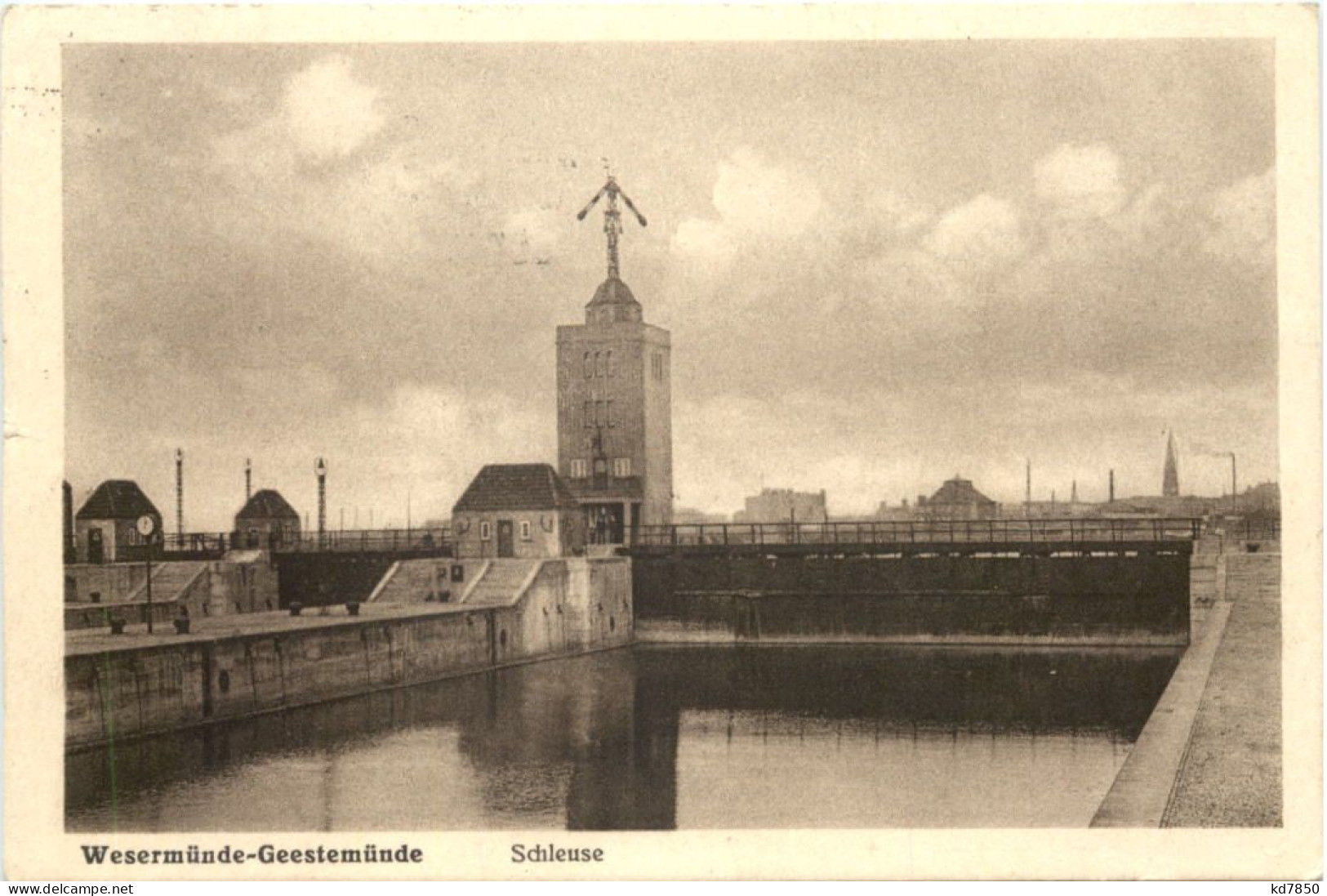 Bremerhaven - Wesemünde-Geestemünde - Schleuse - Bremerhaven