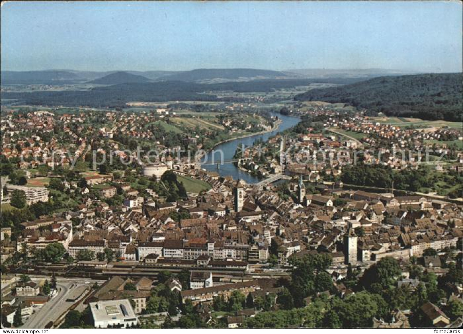 11863696 Schaffhausen SH Ortsansicht Schaffhausen - Autres & Non Classés