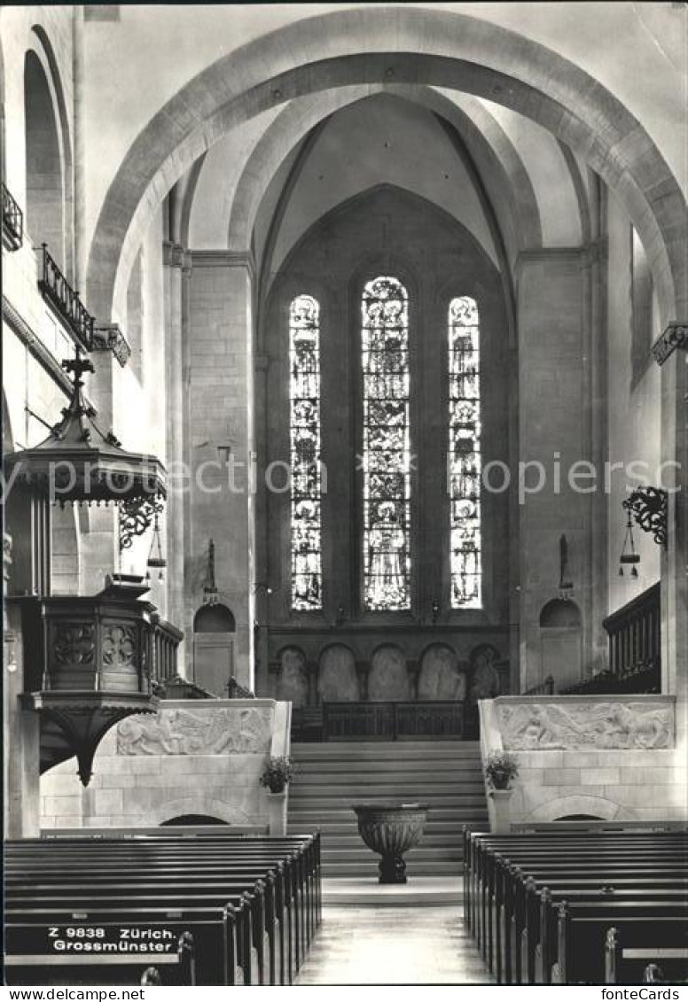 11862517 Zuerichsee Grossmuenster Inneres Zuerich - Sonstige & Ohne Zuordnung