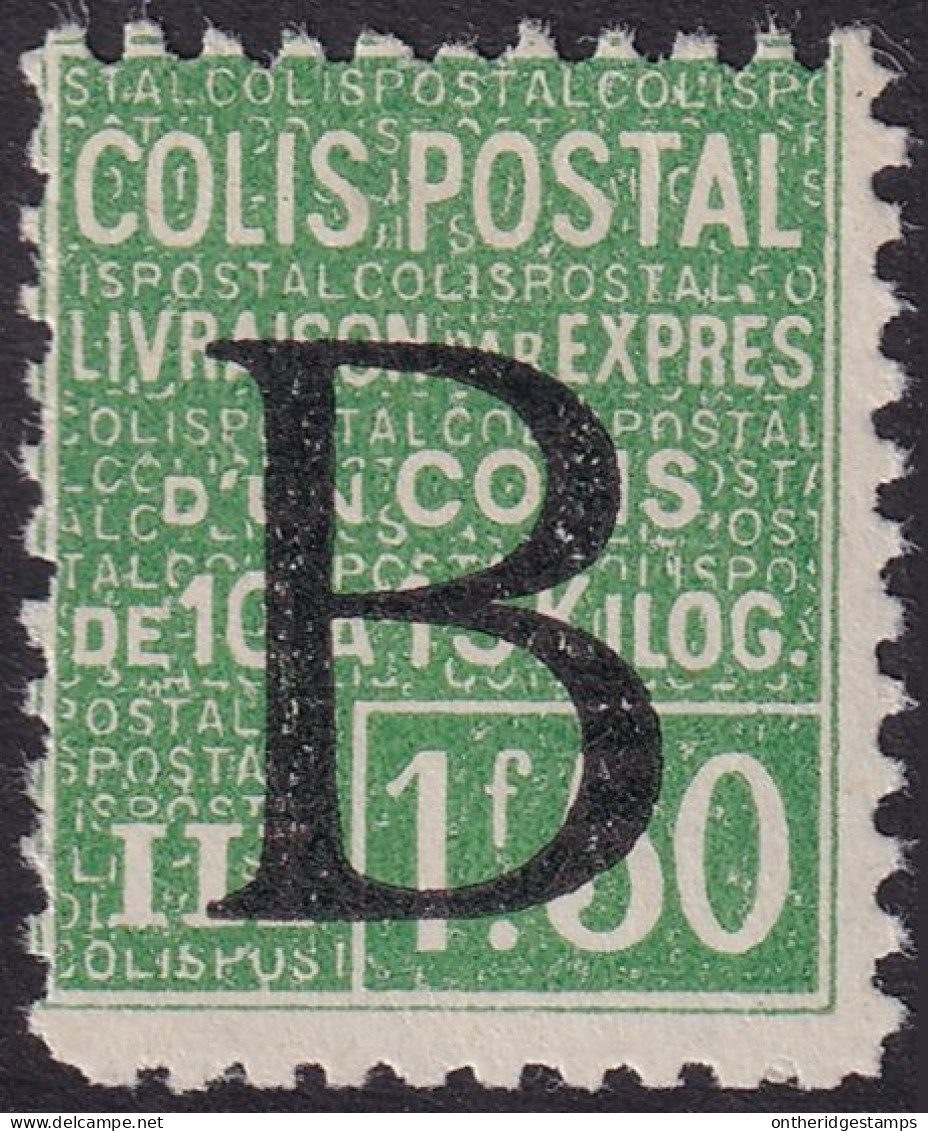 France 1936 Yt 106 Colis Postal Parcel Post MH* "B" Overprint - Mint/Hinged