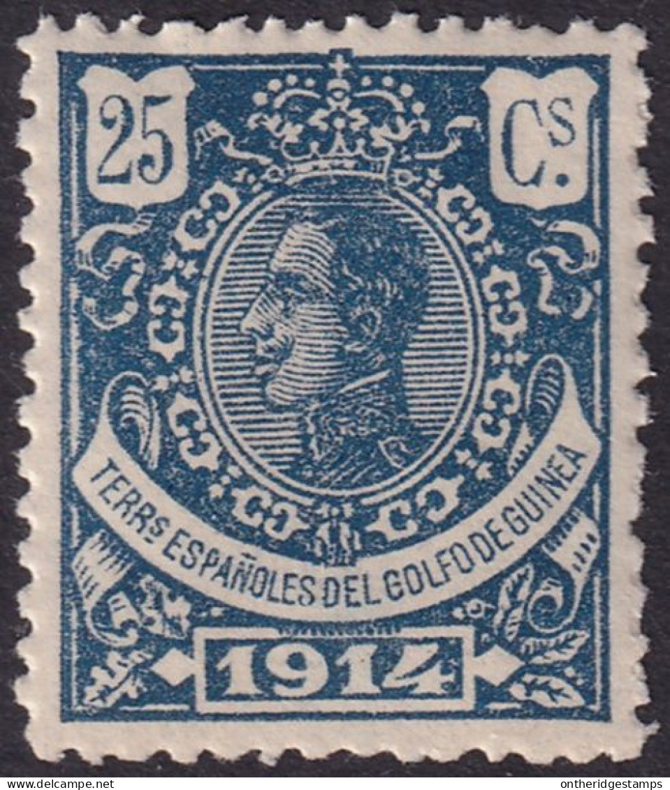 Spanish Guinea 1914 Sc 134 Ed 104 MNH** - Guinea Spagnola