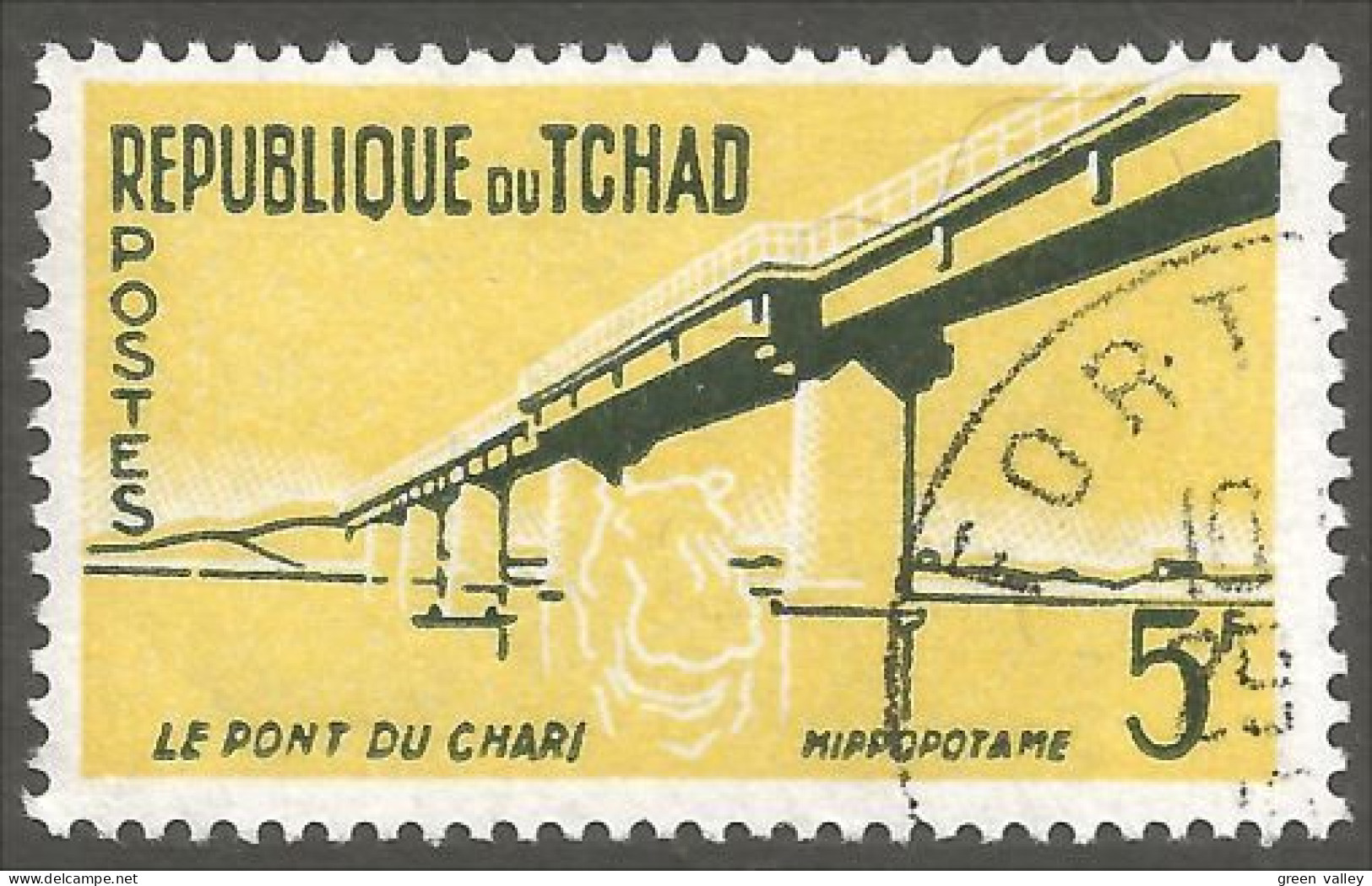 AC-25 Tchad Pont Du Chari Bridge Brucke Ponte Puente Brug - Ponti