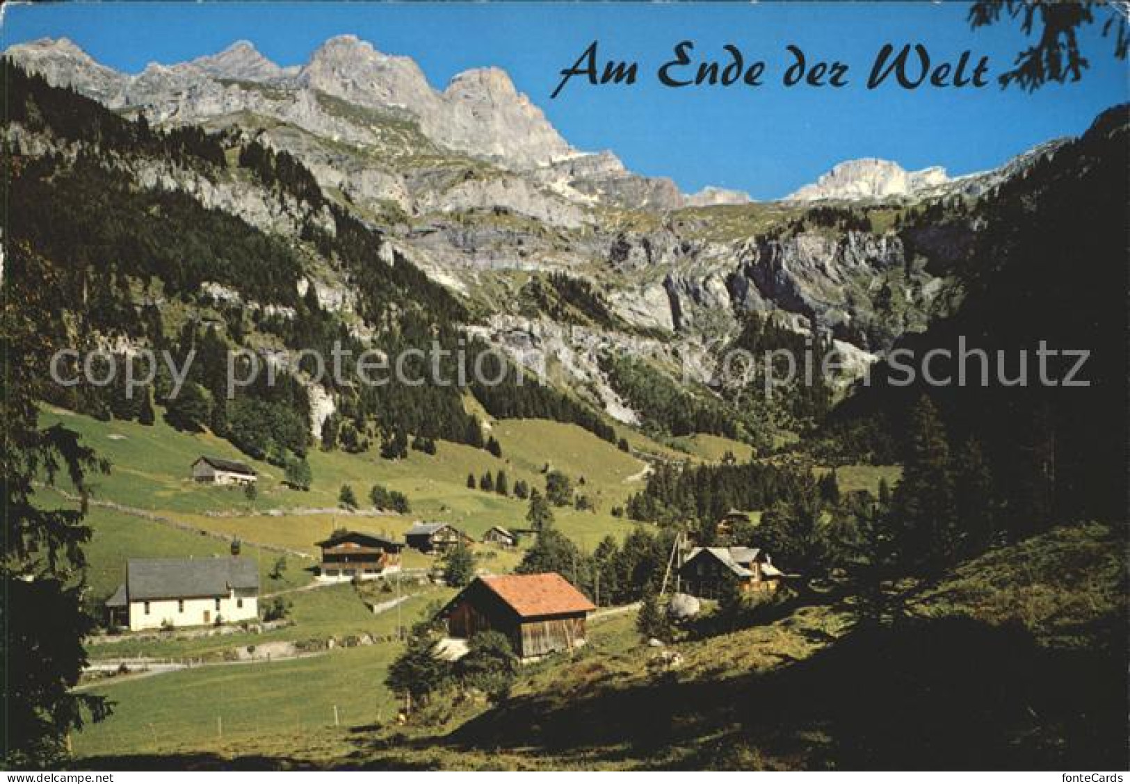 11862206 Engelberg OW Horbis Am Ende Der Welt Mit Rigidalstock Engelberg - Autres & Non Classés