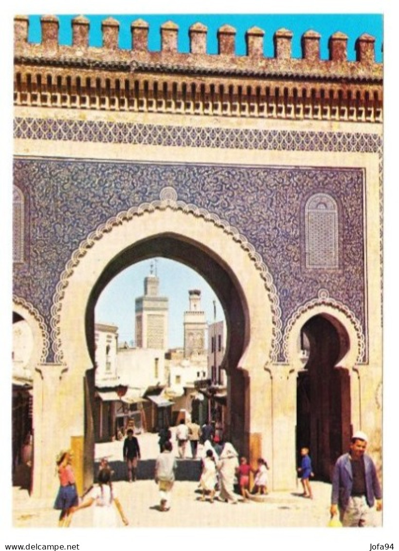 CPM  Maroc  FES  Bab Boujloud - Fez