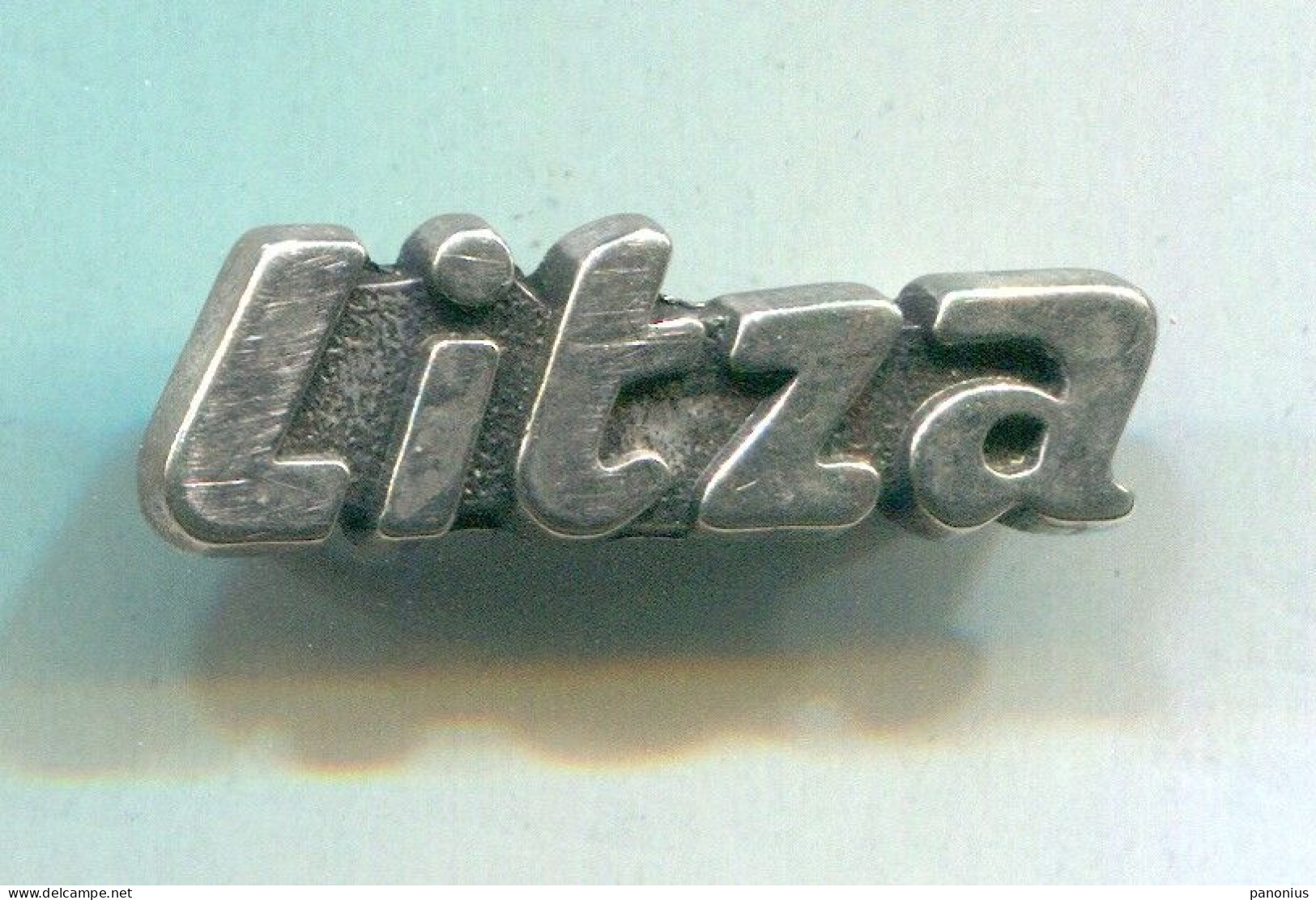 Litza - Vintage Pin Badge Abzeichen - Markennamen