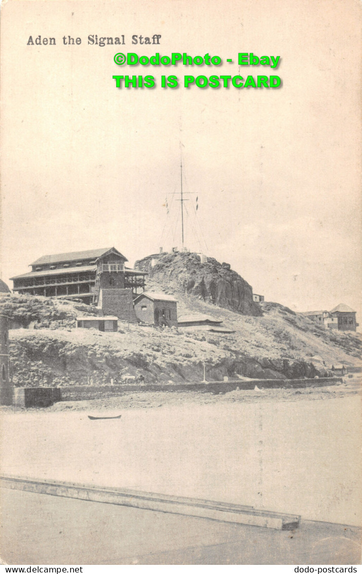 R421371 Aden The Signal Staff. Britania Hotel. The Anglo Italian Grocery Store. - Monde