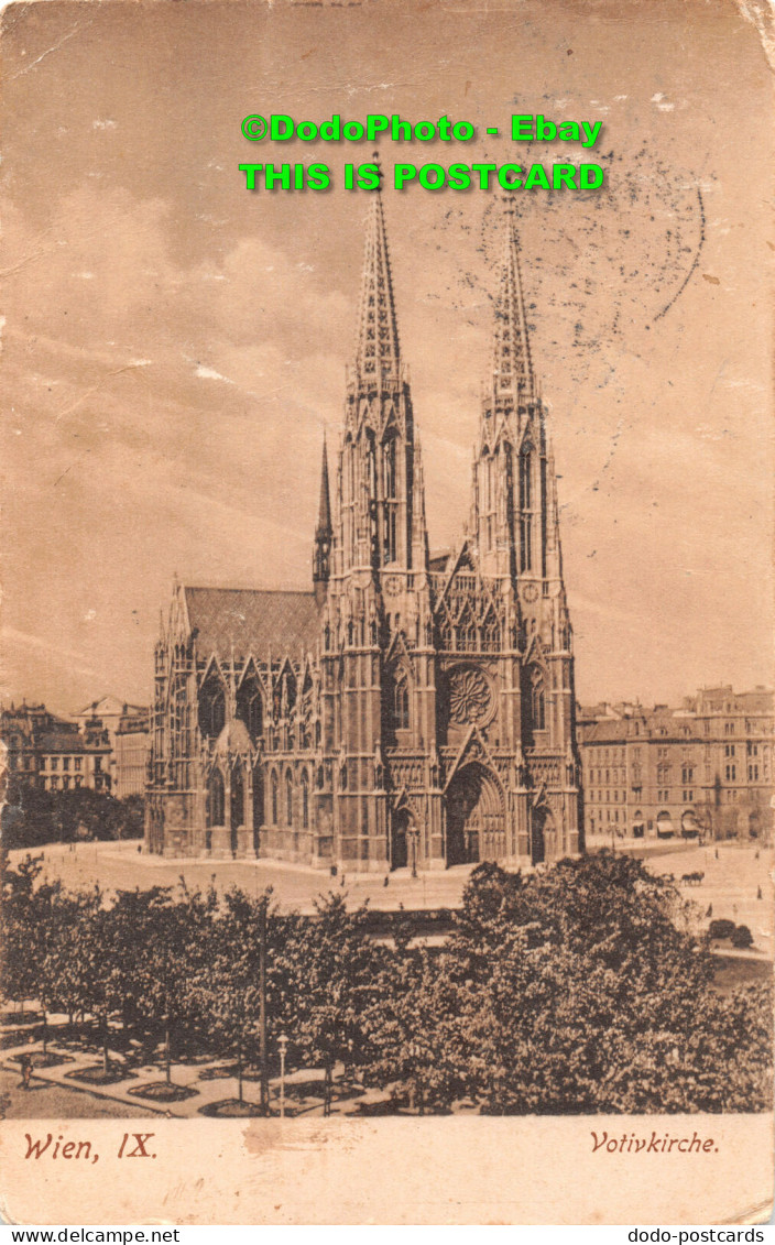 R421375 Wien. IX. Votivkirche. 901. Wolf. 1907 - Monde