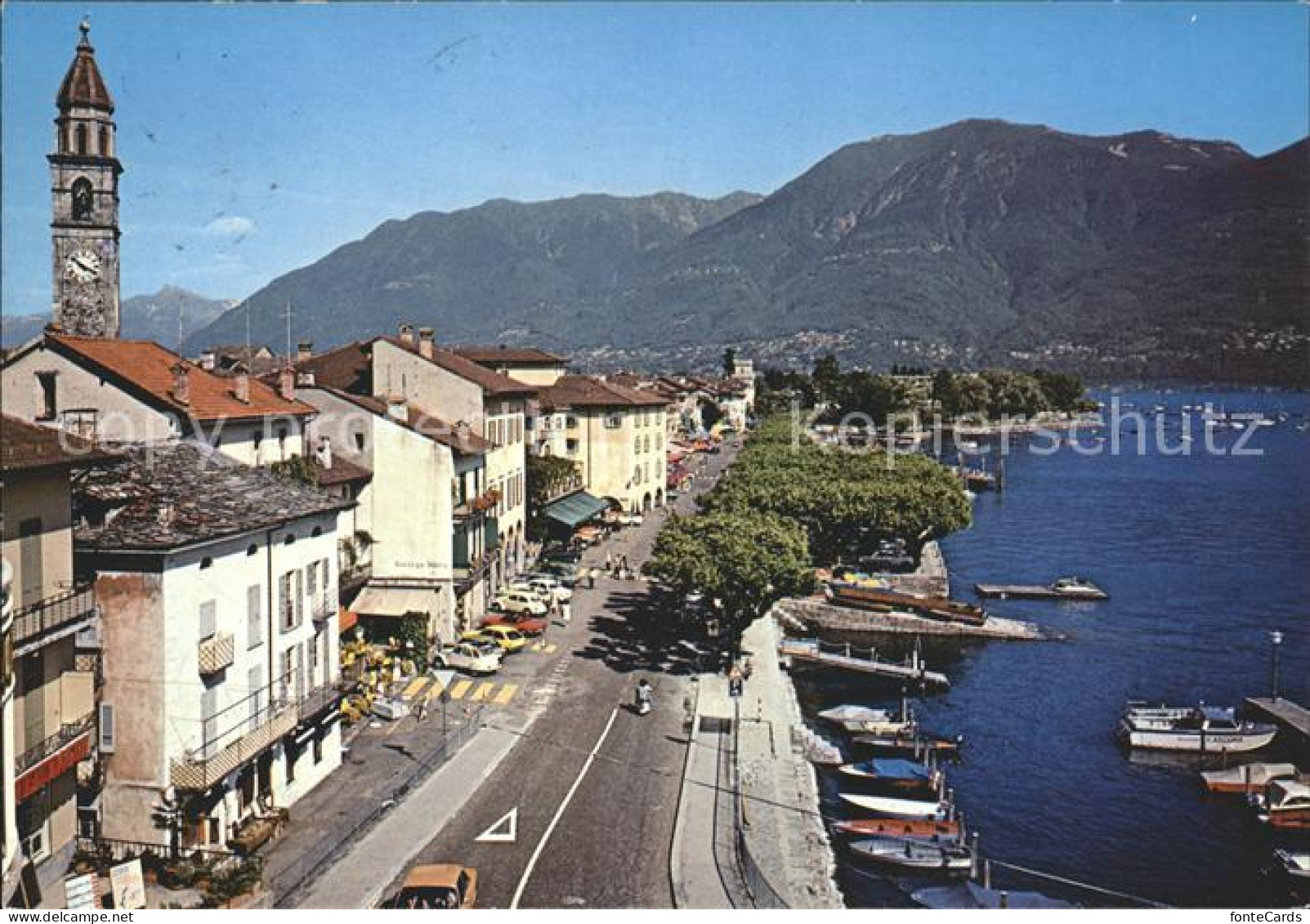 11856657 Ascona TI Promenade Bootsanlegestelle Ascona - Autres & Non Classés